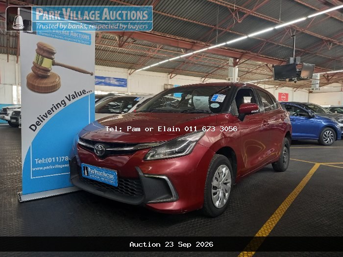 2023 TOYOTA STARLET 1.5 XI (ODO : 268172)
