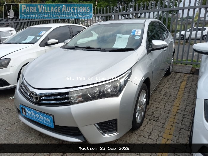 2016 TOYOTA COROLLA 1.6 PRESTIGE (ODO : 116139)