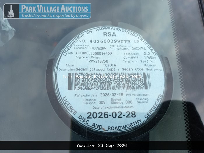 NATIONAL VEHICLE AUCTION