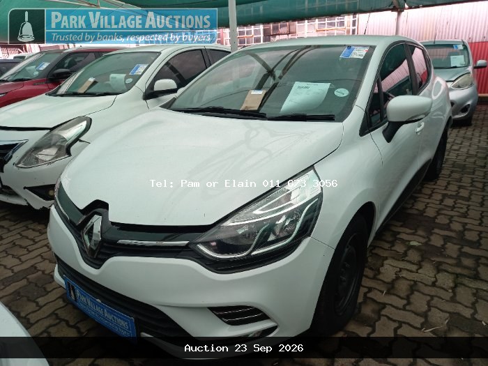 2020 RENAULT CLIO IV 900T AUTHENTIQUE 5DR 66KW (ODO : 174831)