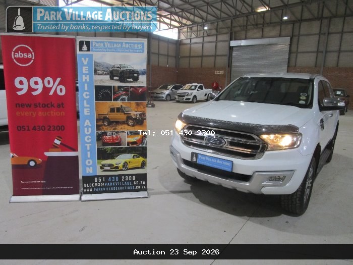2017 FORD EVEREST XLT 3.2 TDCI AT 4WD (ODO : 194286)