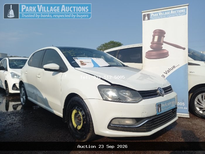 2016 VOLKSWAGEN POLO GP 1.2 TSI COMFORTLINE (ODO : 221223)