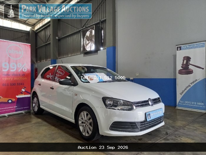 2023 VOLKSWAGEN POLO VIVO 1.4 TRENDLINE 5DR (ODO : 100344)