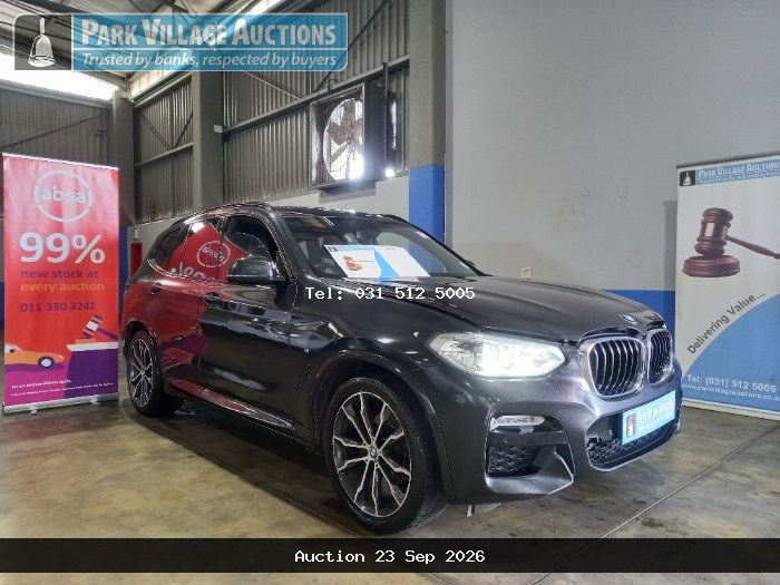 2019 BMW X3 XDRIVE 20D M-SPORT G01 (ODO : 145343)