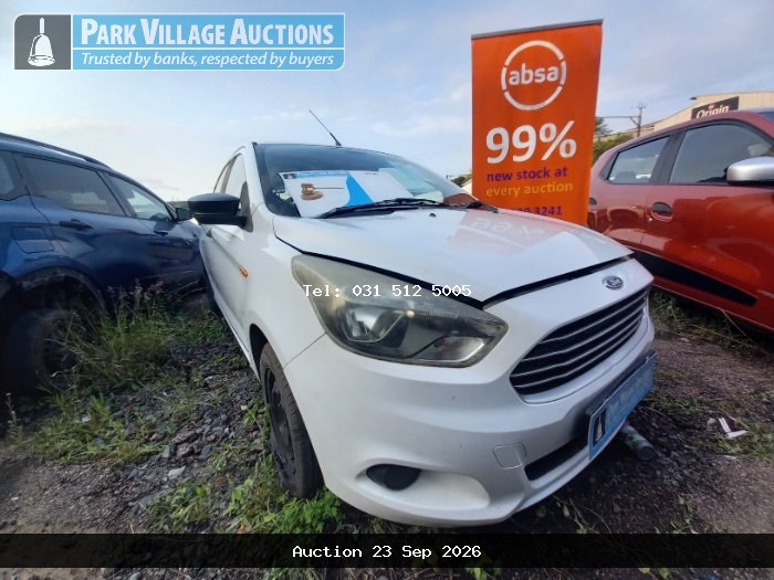 2017 FORD FIGO 1.5 AMBIENTE 5DR (ODO : NIL)