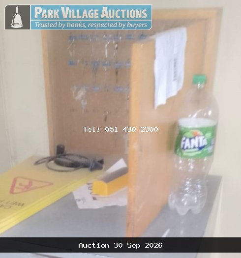 1 X WOODEN CABINET