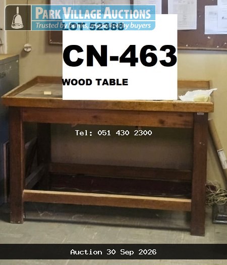3 X WOODEN TABLES