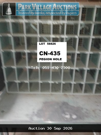 2 X PIGEON HOLE SORTING RACKS STEEL