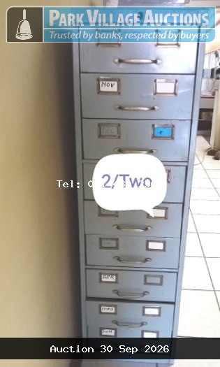 8 DRAWER STEEL CABINET