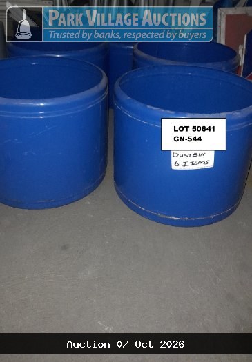 BLUE DUSTBIN