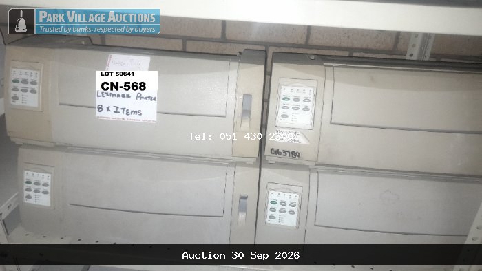 LEXMARK PRINTERS X 8