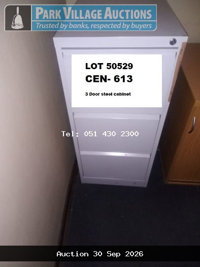 STEEL CABINET 3 DRAWER