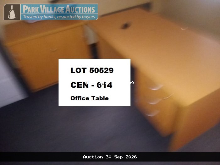 WOODEN OFFICE TABLE