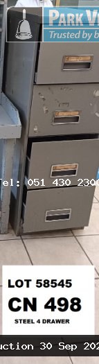 STEEL 4 DRAWER FILLING CABINET