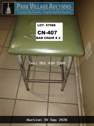 COUNTER CHAIRS X 2