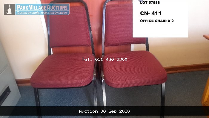 OFFICE CHAIRS X 2