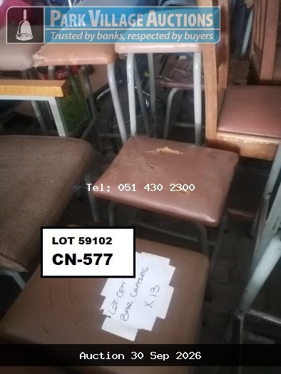 BAR CHAIRS X 13