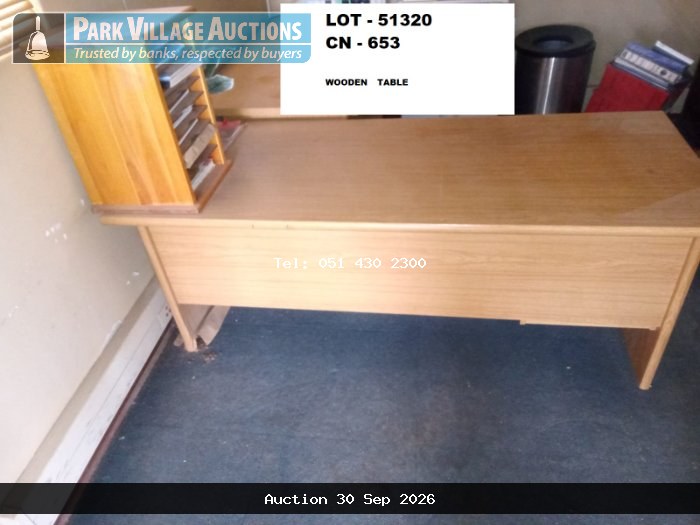WOODEN TABLE