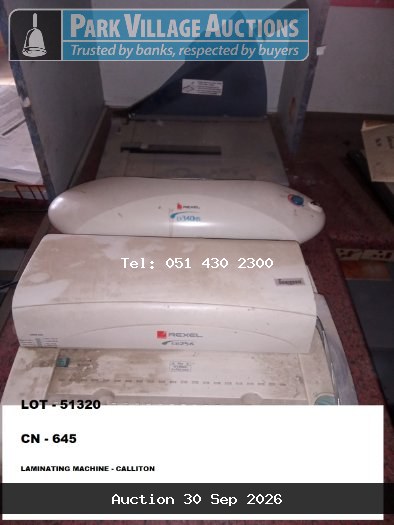 LAMINATING MACHINE - CALLITON