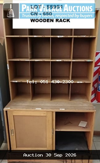 WOODEN RACK