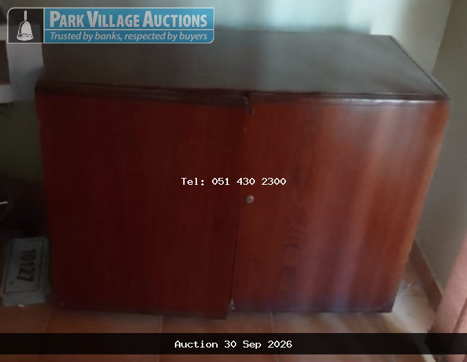 WOODEN TABLE TWO DRAWERS