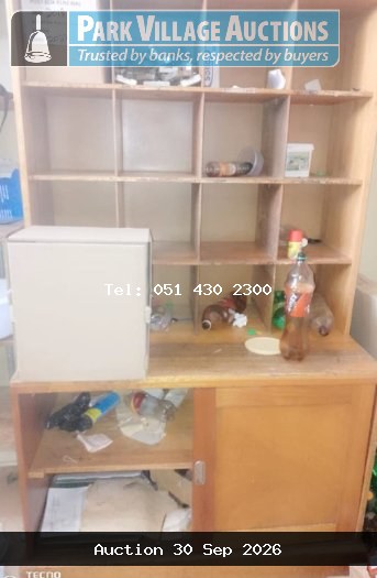 WOODEN FILLING RACK TWO DOORS X 4