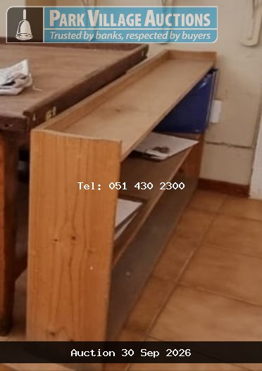 WOODEN BOOK SHELVE