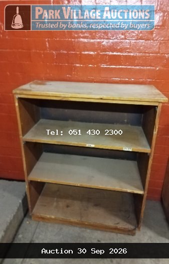WOODEN BOOK SHELVE