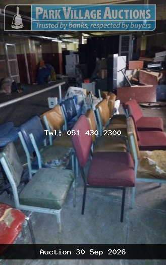 13 X CHAIRS - BROKEN