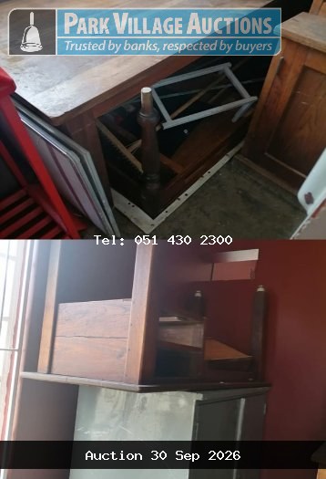 2 X WOOD TABLES