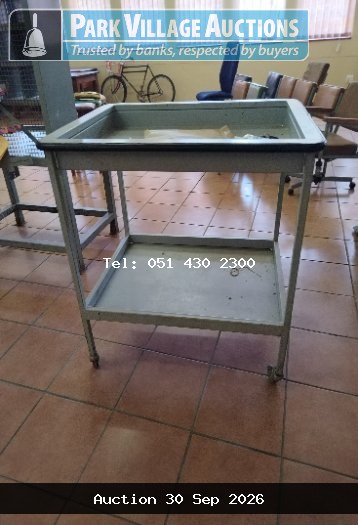 STEEL MAIL TROLLEY