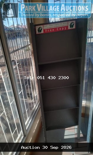 STEEL DISPLAY RACK