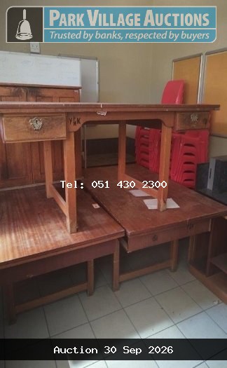 12 X WOODEN TABLES