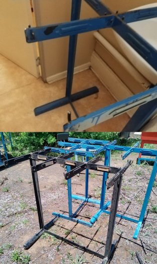 4 X MAILBAGS HANGING RACKS
