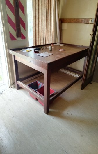 WOODEN SORTING TABLE