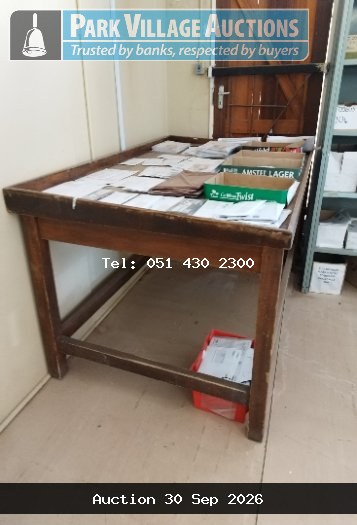 WOODEN SORTING TABLE