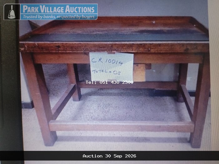 SMALL WOODEN SORTING TABLES X 5