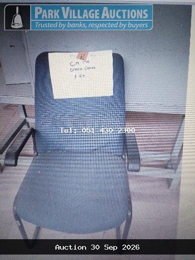 24 X OFFICE CHAIRS