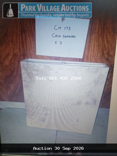 7 X CASH DRAWER