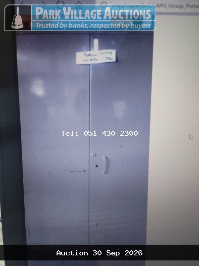 STEEL FILLING CABINET - NO KEYS