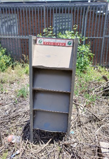 STEEL DISPLAY CABINET