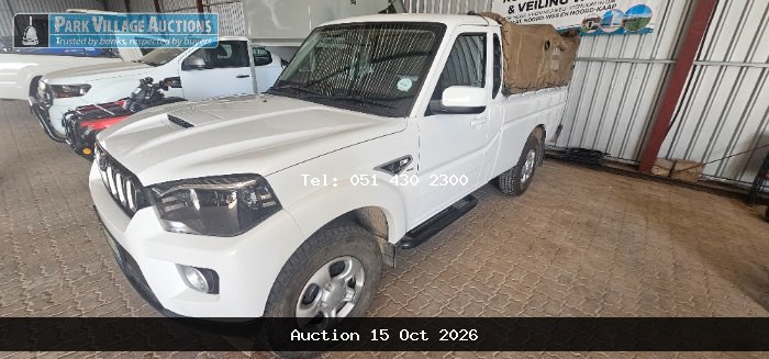 2024 MAHINDRA SINGLE CAB BAKKIE (ODO : 40000)