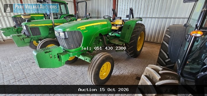2012 JD 5425 4X2 (ODO : 5109)
ODOMETER : 5109 (AS DISPLAYED)
REG : 9
VIN : JP05425XJBT021686