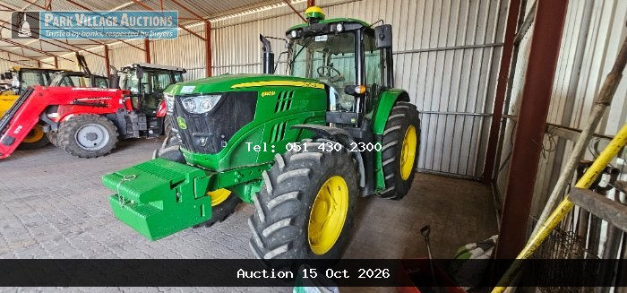 2016 JD 6140M CAB 4X4 (ODO : 988)