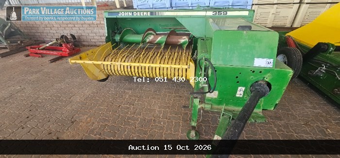 JD 359 TOU BALER (ODO : )