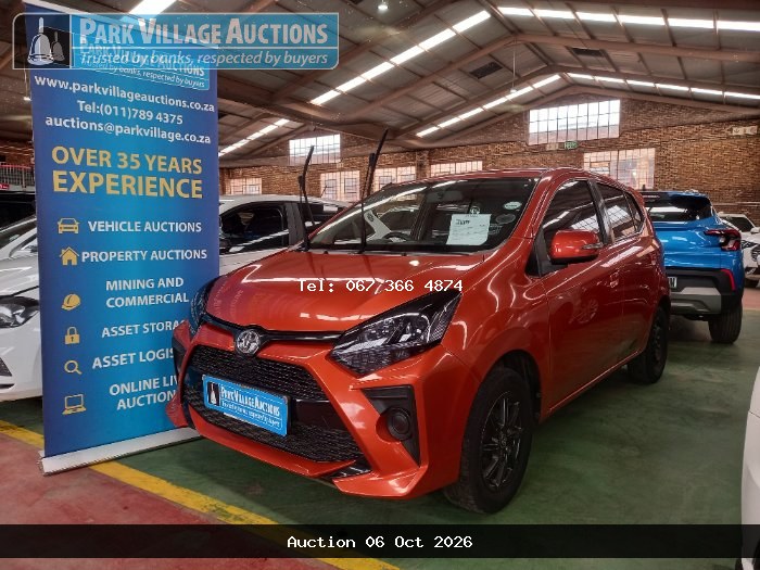 2021 TOYOTA AGYA 1.0