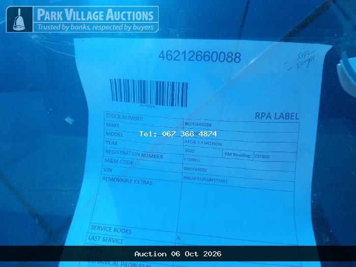 ABSA PASSENGER AND COMMERCIAL VEHICLE AUCTION BOKSBURG