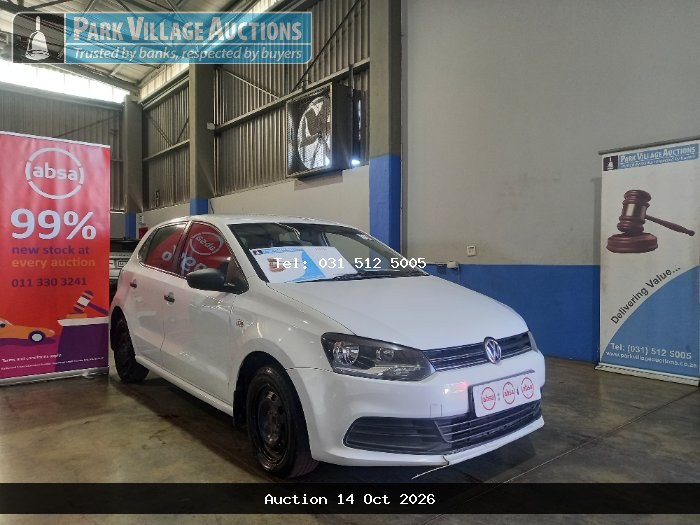 2021 VOLKSWAGEN POLO VIVO 1.4 TRENDLINE 5DR (ODO : 195198)