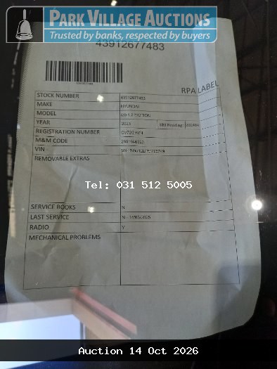ABSA PASSENGER AND COMMERCIAL VEHICLE AUCTION DURBAN