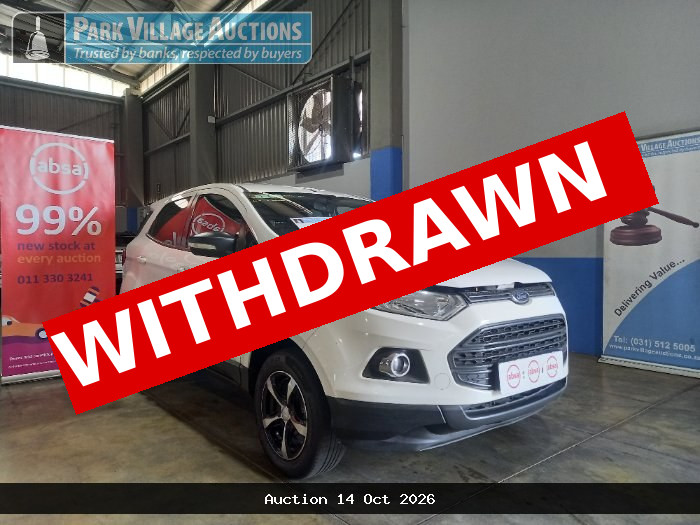 2017 FORD ECOSPORT 1.5TIVCT AMBIENTE (ODO : 185352)